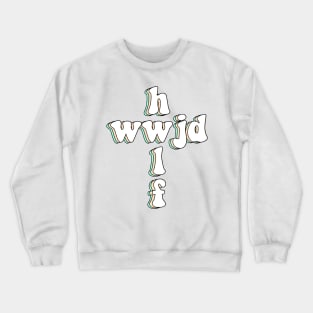 wwjd x hwlf Crewneck Sweatshirt